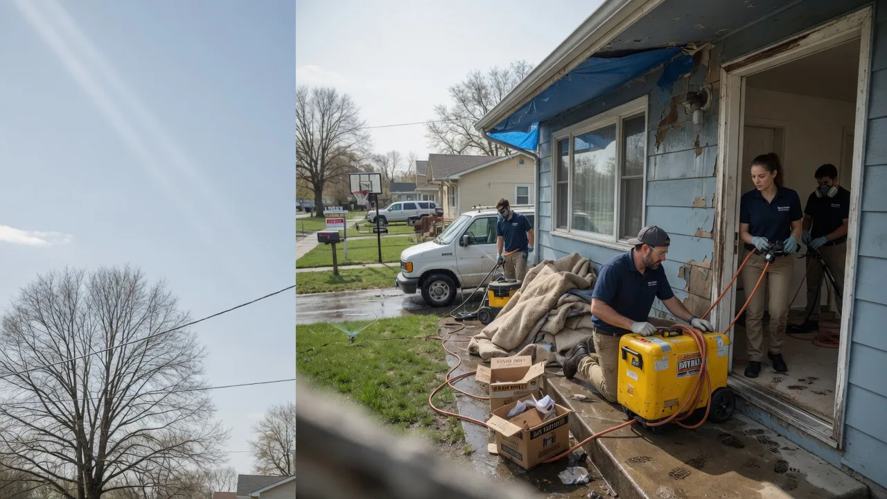 Basement Flood Cleanup in Monroe, OH near me
